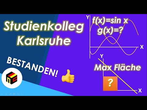 Mathe Aufnahmetest Studienkolleg Karlsruhe [ Teil 4 ]