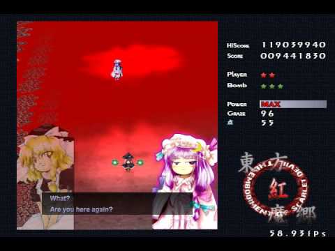 Smoke072's EoSD Marisa(B) Playthorugh - Extra Stage