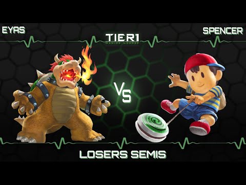 Eyas (Bowser) vs Spencer (Ness, Dark Samus) - Thursday Throwdown 27 Losers Semis