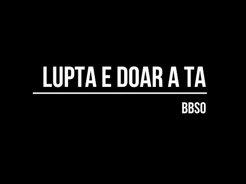 Lupta e doar a Ta