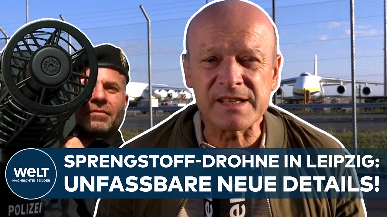SPRENGSTOFF-DROHNE IN LEIPZIG blieb vier Stunden unentdeckt! Was wir aktuell wissen und was nicht!