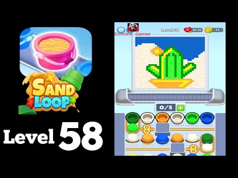 Sand Loop Level 58 Walkthrough