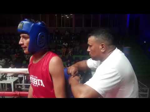 Gilber Hidalgo vs Maykel Aguilera.112-114 LBS.Sabado 24 junio 2023.Boxeo. MGUA, Nicaragua.