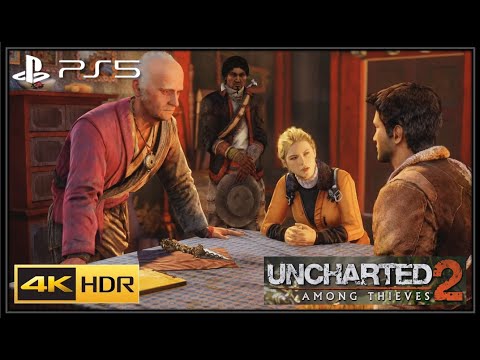 Uncharted 2: Among Thieves - Regroup in Nepal - 4K 60 FPS HDR - PS5