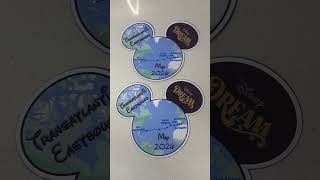 Disney Cruise Cabin Door Magnet Route Map #cruisemerchandise #cruisemagnet