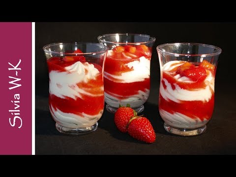 Strawberry dream / without gelatin / quick to make / strawberries