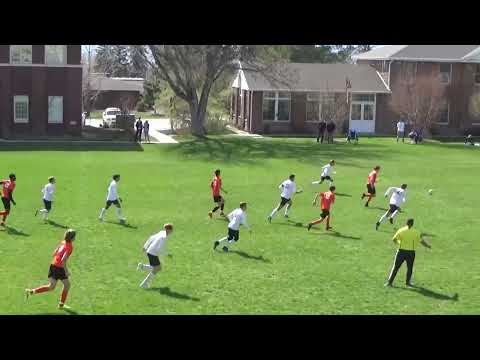 Maeser Prep varsity boys soccer vs Wasatch Academy highlights (04.25.2022)