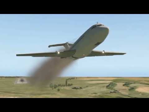 EAS Airlines flight 4226 - Crash animation