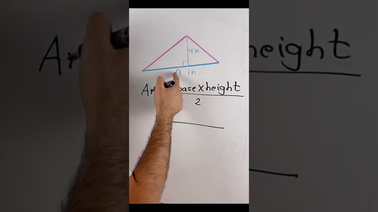 Area of a triangle