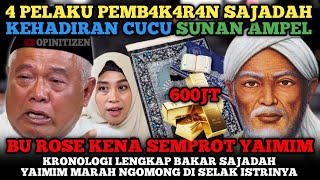 Download lagu BUKTI BARU TERUNGKAP‼️EKSKLUSIF YAIMIM kehadiran cucu SUNAN AMPEL- PELAKU BAK4R SAJADAH‼️#opinitizen mp3