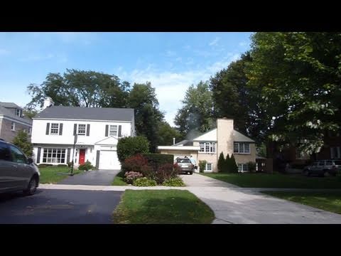 A Winnetka walk-to-school block