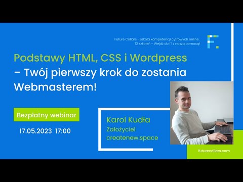 Podstawy HTML  CSS i Wordpress: Twój pierwszy krok do zostania Webmasterem