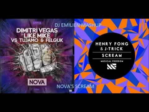 Dimitri Vegas & Like Mike,Tujamo,Felguk vs Henry Fong,J-Trick - Nova's Scream (RYGO Mashup)