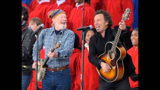 Pete Seeger Bruce Springsteen Gods counting on me Gods counting on you