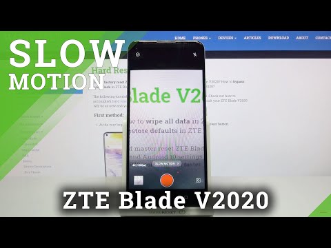 How to Record Slow Motion in ZTE Blade V2020 – Find Slow Motion Option