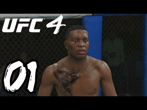 UFC 4 Career Mode - Part 1 - A NEW FACE!