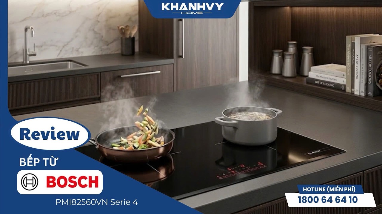Bếp từ Bosch PMI82560VN Serie 4