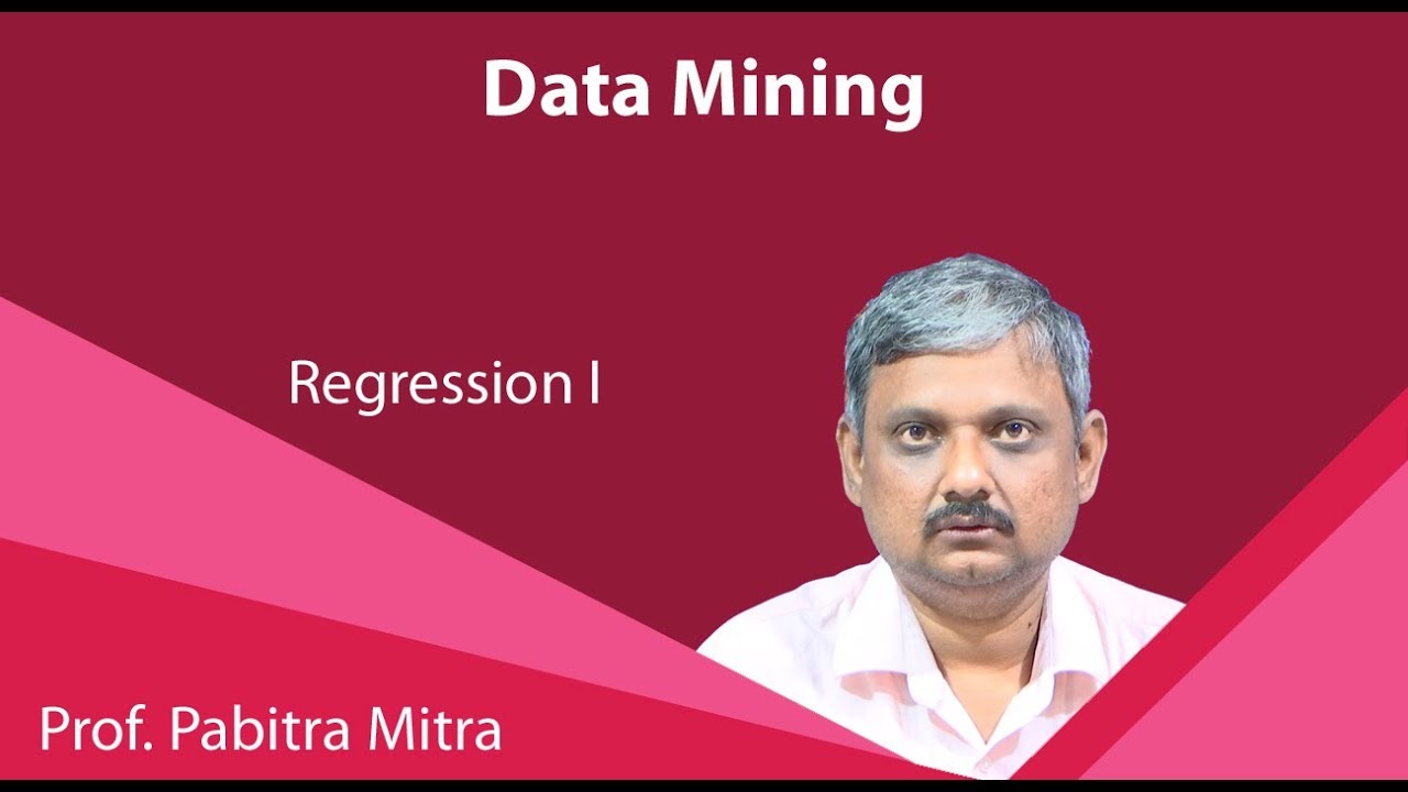 Lecture 37 : Regression I