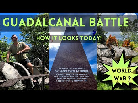 Battle of Guadalcanal: how it looks today! (Travel to Salomon islands - battlefield’s top sights)