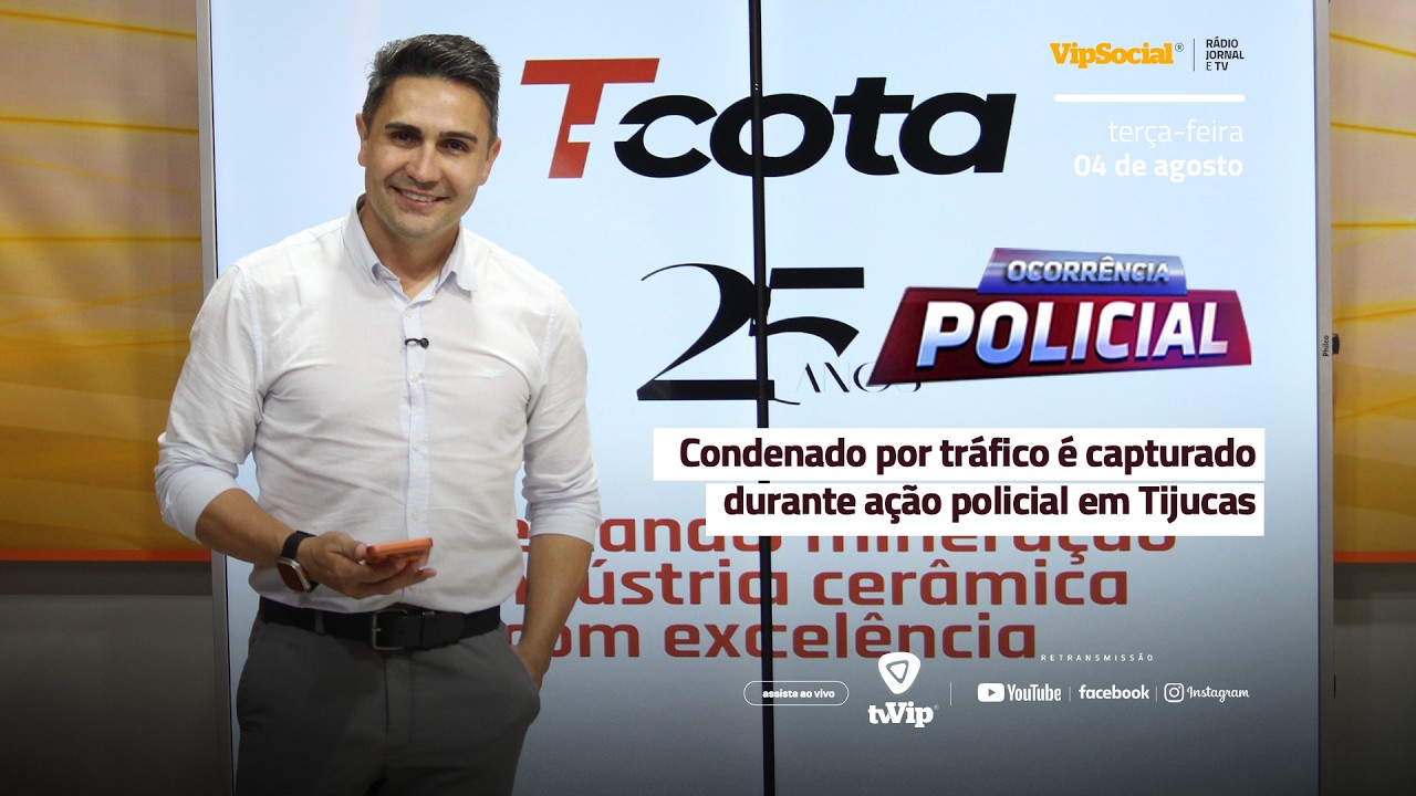 Os destaques do cenário policial desta terça-feira, 04 de agosto
