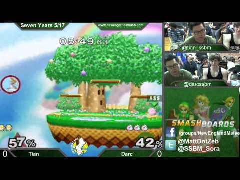 Seven Years 5 - Darc vs Tian - SSBM WR5