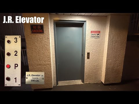 Weird J.R. (Dover) Hydraulic Elevator at the Admiral Inn in Victoria, BC