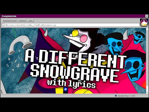 A DIFFERENT SNOWGRAVE | GIGA Spamton with Lyrics!