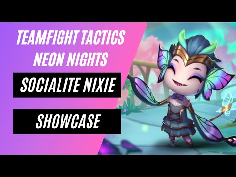 Socialite Nixie | Little Legend Showcase | TFT Neon Nights Set 6.5