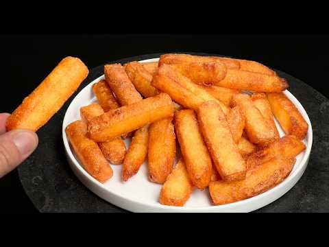 NUR 1 KARTOFFEL! Neues Pommes Frites Rezept! Jeden Tag verzehrfertig! GOTT, WIE LECKER!