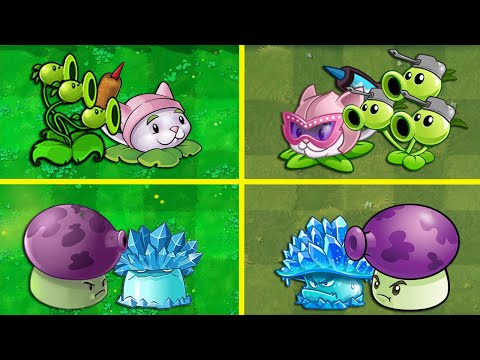 Random 15 Pair Team PVZ 1 vs PVZ 2 - Who WIll Win? - Team Plant vs Team Plant