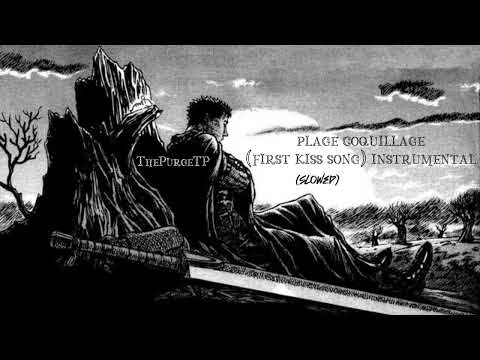 Plage coquillage [first kiss song] instrumental [Slowed]