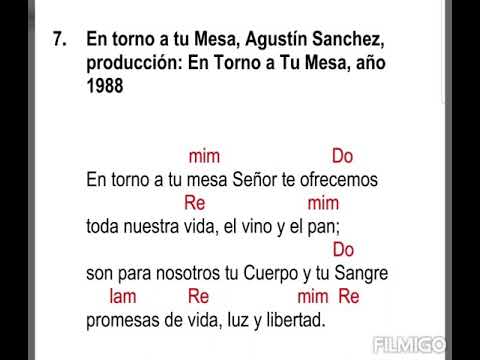 En Torno A Tu Mesa - Música Católica