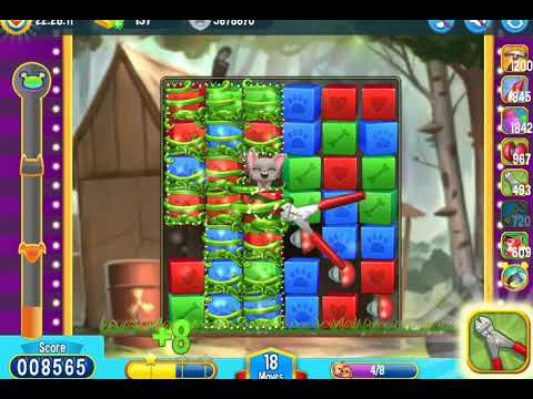 Pet Rescue Saga   level 5187  no boosters