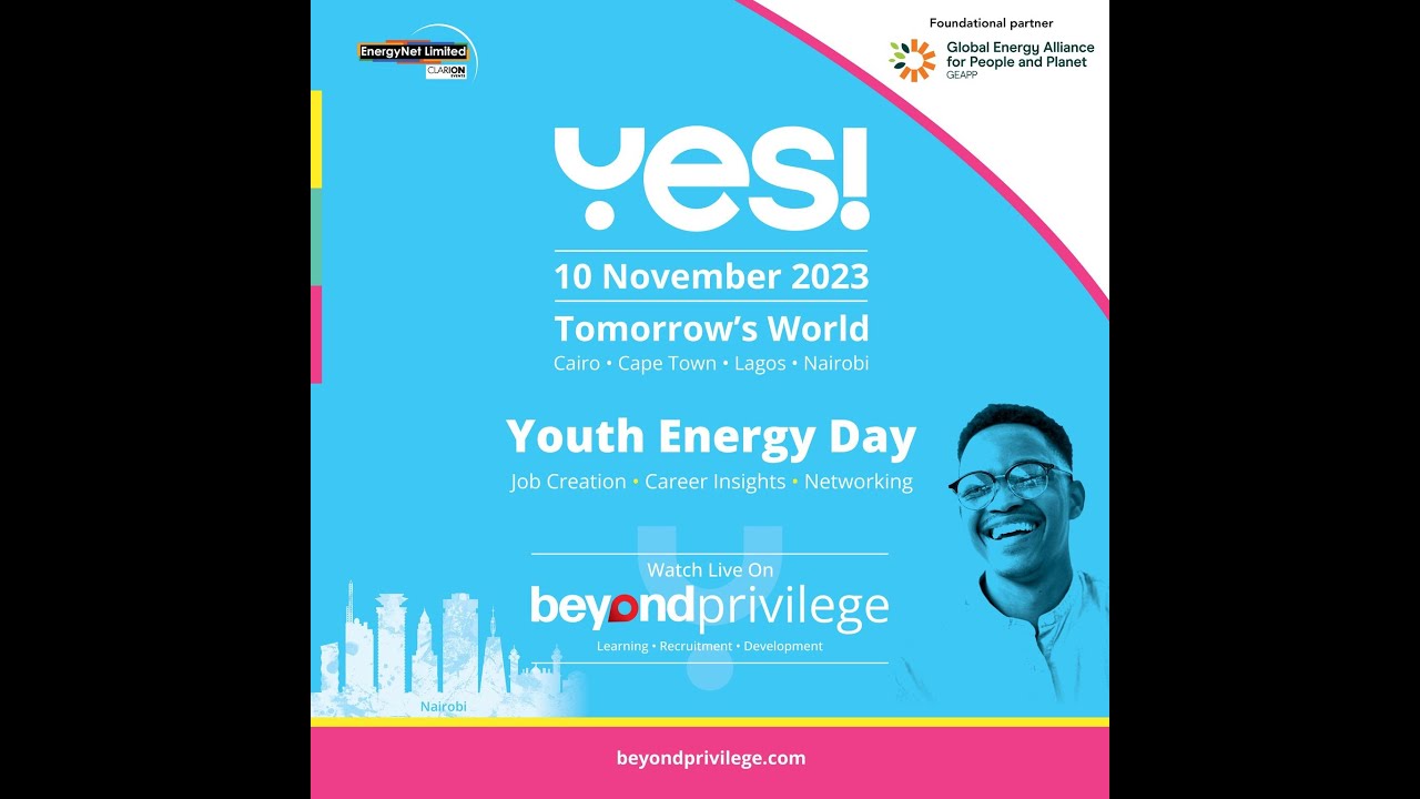 NAIROBI | Opening Remarks | Youth Energy Day Livestream