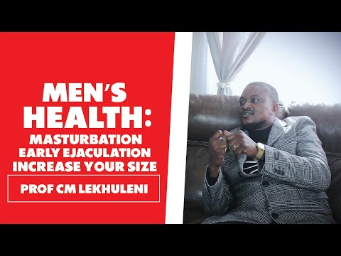 Men's Health - Prof CM Lekhuleni