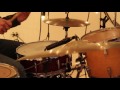 Au Privave drum solo Transcription