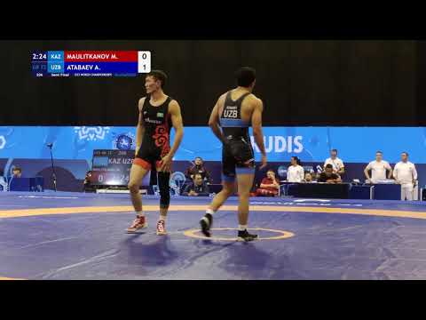 GR 72KG Semi Final | Merey Maulitkanov (Kaz) Vs Abror Atabaev (Uzb) | U23 World Championship 2025