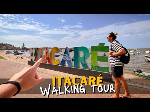 Primeiras impressões de Itacaré, Bahia 2023 | Nosso Walking tour - passeio virtual 【4K 60fps】