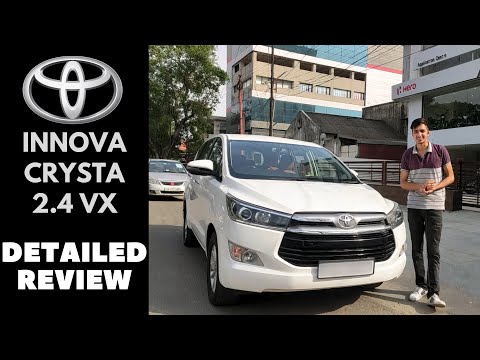 Innova Crysta 2.4 VX Variant | Amongst Highest Selling MUVs In India | Detailed Review!