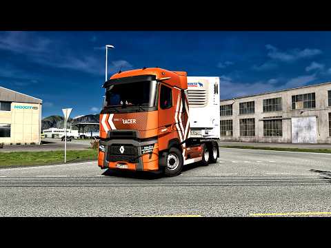 Silent Emergency Supply Delivery Through Norway’s Mountain Roads | ETS2 1.58