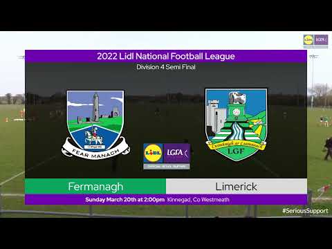 2022 03/20 Fermanagh v Limerick - Lidl NFL Div 4 Semi Final