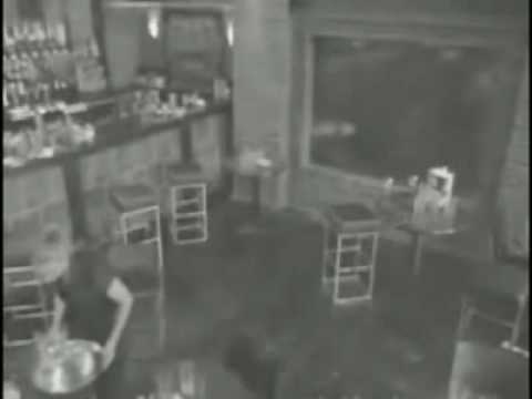 Waitress Falls Through Window