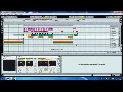 Growl bass experiment (Noisia/Skrillex/Kill the Noise style) - Ableton Live