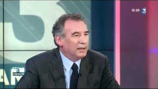 Boutin+Morin : &quot;0+0 = la tête de toto&quot;, selon François Bayrou - Le Figaro