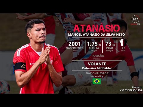 Atanásio- Volante (Defensive Midfielder) - 2001 (2023)