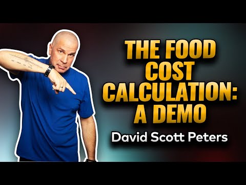 Uma lição visual sobre como calcular o custo da alimentação no restaurante