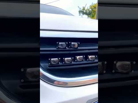 HJG WAYMAKER DUAL COLOR FOG LIGHT WITH RED DEVIL EYE + WIRING #trending #automobile #bikeaccesories