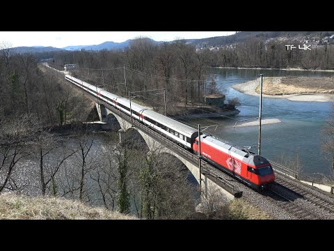 IR 36 nach Basel und IR 36 nach Zürich