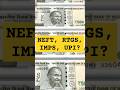What Is NEFT RTGS IMPS UPI Explained In Simple Terms