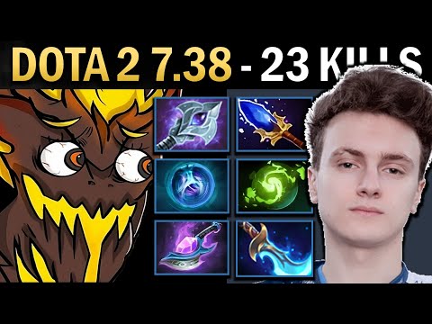 Shadow Fiend Gameplay Miracle with 1000 GPM and 23 Kills - Dota 2 7.38